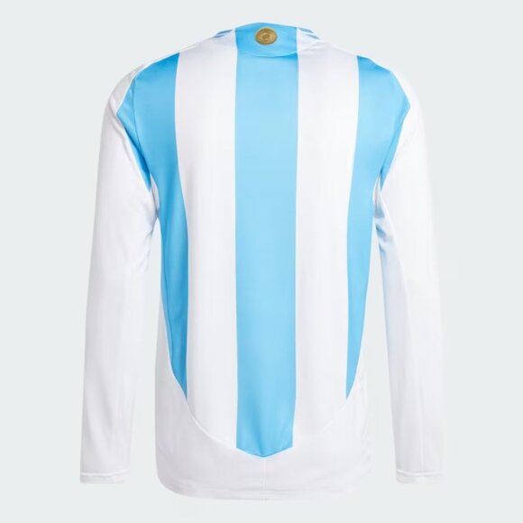 Adidas Argentina 24 Long Sleeve Home Authentic Jersey Mens 2XL - Picture 2 of 6